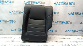 Left rear seat back for Toyota Rav4 19-25, black leather, gray stitching
