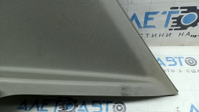 Right rear pillar trim for a 13-15 Buick Encore, gray, without airbag, scratches, dry-cleanable