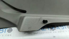 Right rear pillar trim for a 13-15 Buick Encore, gray, without airbag, scratches, dry-cleanable