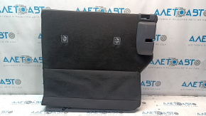 Right rear seat back for Toyota Rav4 19-25, black leather, gray stitching, scratches