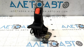 Rear right seat belt latch for Toyota Rav4 19-24, black, worn