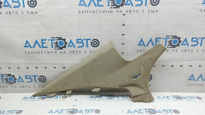 Left rear pillar trim for a Cadillac CTS 14 - beige, ready for dry cleaning, scratches on the cap