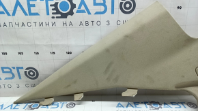 Left rear pillar trim for a Cadillac CTS 14 - beige, ready for dry cleaning, scratches on the cap