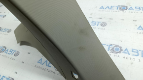 Right rear pillar trim panel behind the window for a Dodge Journey 11-2, gray, scratches