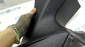 Left rear pillar trim for Subaru Outback 15-19, black, scratches
