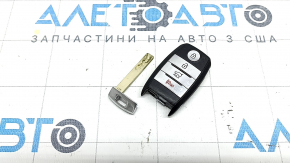 Kia Niro 17-22 HEV Smart Key, PHEV Smart Key, 4 Buttons, Scratched Emblem