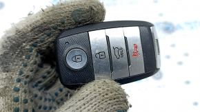 Kia Niro 17-22 HEV Smart Key, PHEV Smart Key, 4 Buttons, Scratched Emblem