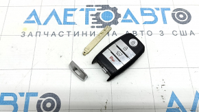 Kia Niro 17-22 HEV Smart Key, PHEV Smart Key, 4 buttons, worn emblem, missing tip retainer, scratches