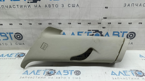 Right rear pillar trim panel in front of the window for a Dodge Journey 11-20, 3-row seat, gray, scratches, ready for dry cleaning