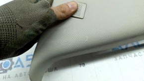 Right rear pillar trim panel in front of the window for a Dodge Journey 11-20, 3-row seat, gray, scratches, ready for dry cleaning
