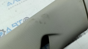 Right rear pillar trim panel in front of the window for a Dodge Journey 11-20, 3-row seat, gray, scratches, ready for dry cleaning