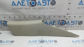 Rear left rear pillar trim for Chrysler 200 15-17, gray, dry-cleanable, plastic has turned white