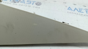 Rear left rear pillar trim for Chrysler 200 15-17, gray, dry-cleanable, plastic has turned white