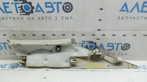 Rear right rear pillar trim for Chrysler 200 15-17, gray, dry-cleanable, plastic has turned white