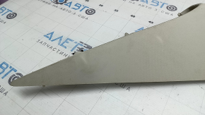 Rear right rear pillar trim for Chrysler 200 15-17, gray, dry-cleanable, plastic has turned white