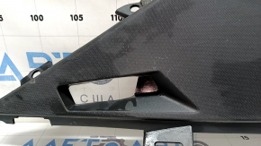 Left rear pillar trim for a 15-23 Dodge Challenger, black, scratches, ready for dry cleaning