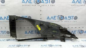 Left rear pillar trim for a 15-23 Dodge Challenger, black, scratches, ready for dry cleaning