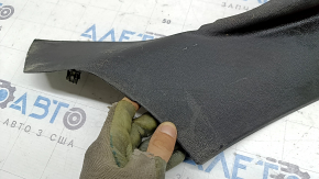 Rear right door sill plate for a 1996 Dodge Dart, black, scratches, ready for dry cleaning