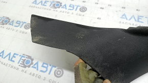 Rear right door sill plate for a 1996 Dodge Dart, black, scratches, ready for dry cleaning