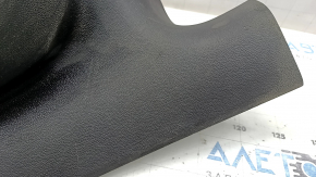 Rear right door sill plate for a 1996 Dodge Dart, black, scratches, ready for dry cleaning