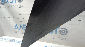 Left rear pillar trim for a 1996 Dodge Dart, black, without cap, dry-cleanable, scratches
