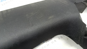 Left rear pillar trim for a 1996 Dodge Dart, black, without cap, dry-cleanable, scratches