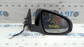 Right side mirror assembly for Toyota Camry v50 12-14, 5 pins, heated, graphite, worn