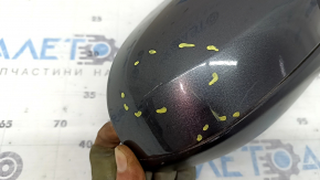 Right side mirror assembly for Toyota Camry v50 12-14, 5 pins, heated, graphite, worn