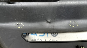Kia Niro 17-19 HEV rear bumper, PHEV without parking sensors, black, broken fasteners, scratches, pressed