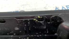 Kia Niro 17-19 HEV rear bumper, PHEV without parking sensors, black, broken fasteners, scratches, pressed