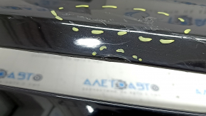 Kia Niro 17-19 HEV rear bumper, PHEV without parking sensors, black, broken fasteners, scratches, pressed
