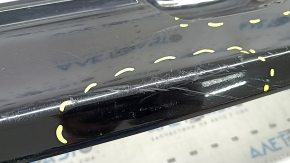 Kia Niro 17-19 HEV rear bumper, PHEV without parking sensors, black, broken fasteners, scratches, pressed