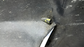 Kia Niro 17-19 HEV, PHEV front bumper without parking sensors, MST graphite, scratches, non-standard holes, sand