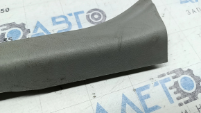 Inner rear left door sill trim for Toyota Camry v50 12-14 USA, gray, scratches, dry cleanable