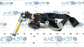 Kia Niro 17-22 HEV, PHEV black driver's seat belt with tensioner