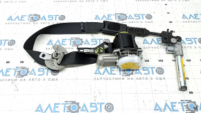 Kia Niro 17-22 HEV, PHEV black passenger seat belt with tensioner