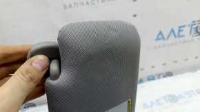 Left visor for Toyota Camry v50 12-14 USA, gray, without hook, without backlight, dry-cleanable
