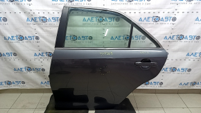 Rear left door assembly for Toyota Camry V50 12-14 USA, black 218, scratches
