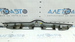 Toyota Camry v50 12-14 USA XLE trunk lid molding, chrome, under the camera, with hybrid emblem