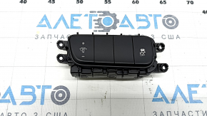 Kia Niro 17-19 HEV, PHEV black dashboard button block, without lane keeping assist