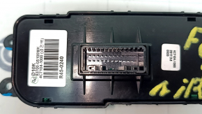 Kia Niro 17-19 HEV, PHEV black dashboard button block, without lane keeping assist