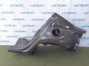 Quarter wing rear left Mazda 3 19-24 4d, white, on the body, bumpers