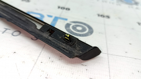 Door-glass molding, center rear left, Kia Niro 17-22, matte, broken fastener