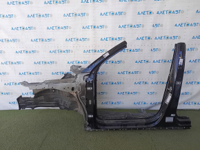 Front left quarter panel for Audi Q3 83A 19-21, black