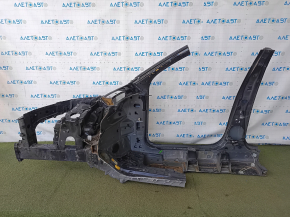 Front right quarter panel for Audi Q7 16-26 on the body, blue