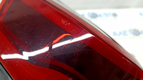 Left outer fender light for Kia Niro 17-22 LED+halogen, missing seal, scratches