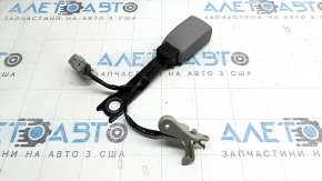 Toyota Camry v50 12-14 USA passenger seat belt latch, gray, with sensor