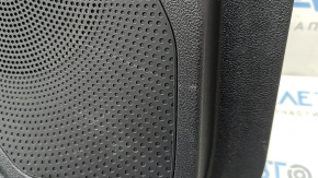Front left door panel for Kia Niro 17-22 HEV, PHEV, black, matte gray insert, rubber armrest, scuffs, scratches