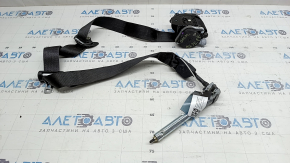 Passenger seat belt Jeep Cherokee KL 14-23 black shot