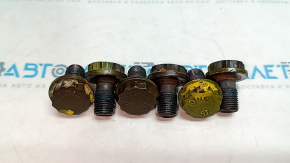 Crankshaft Flywheel Bolt VW Beetle 12-14 2.5 CBUA Set of 6